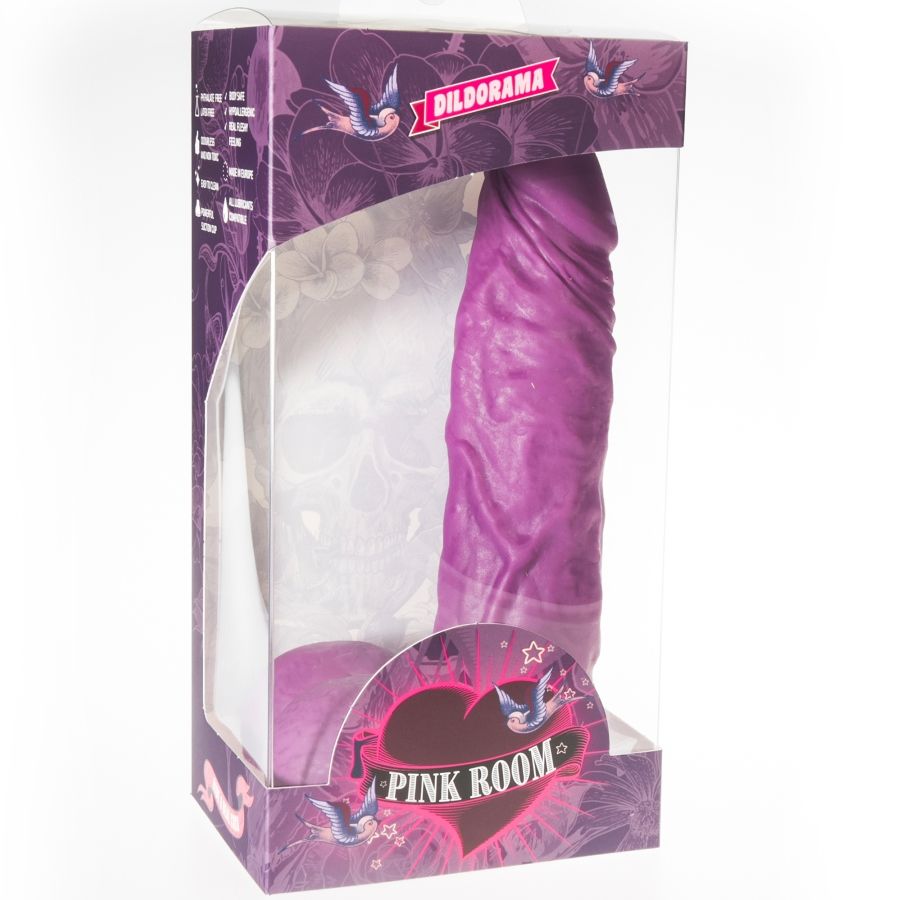 PINK ROOM – CHEMS gode réaliste violet 20 cm