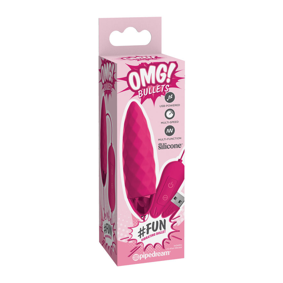 OMG – FUN mini vibromasseur rose luxe