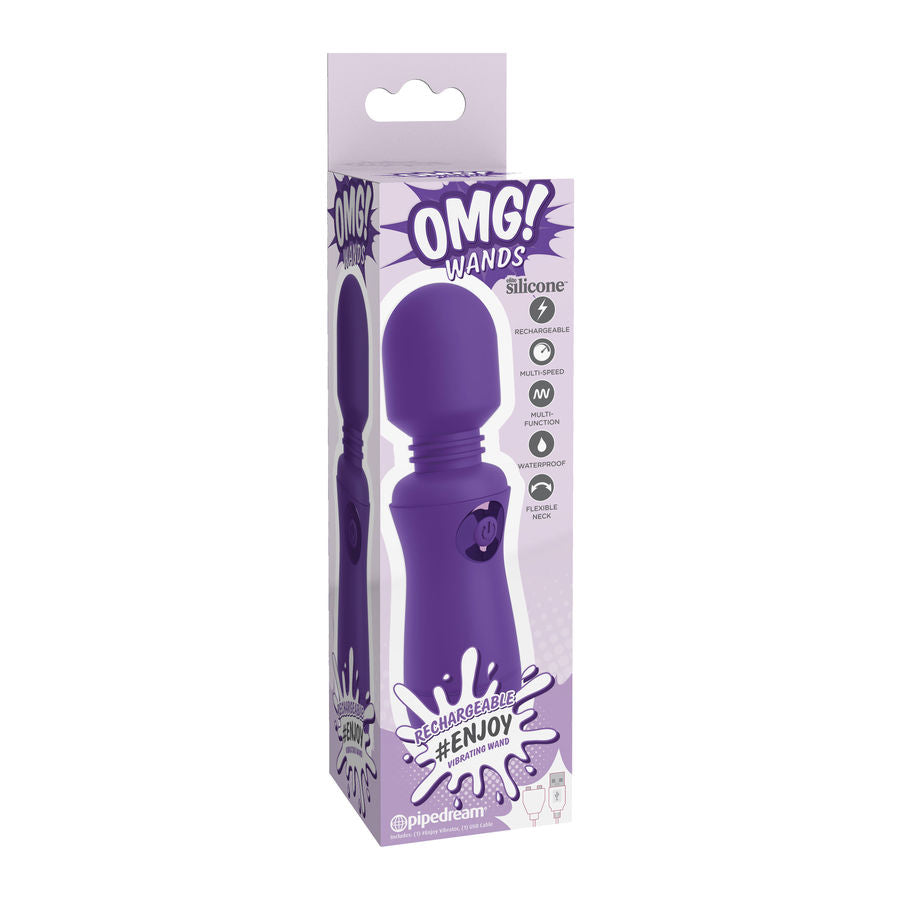 OMG - ENJOY vibromasseur type WAND violet