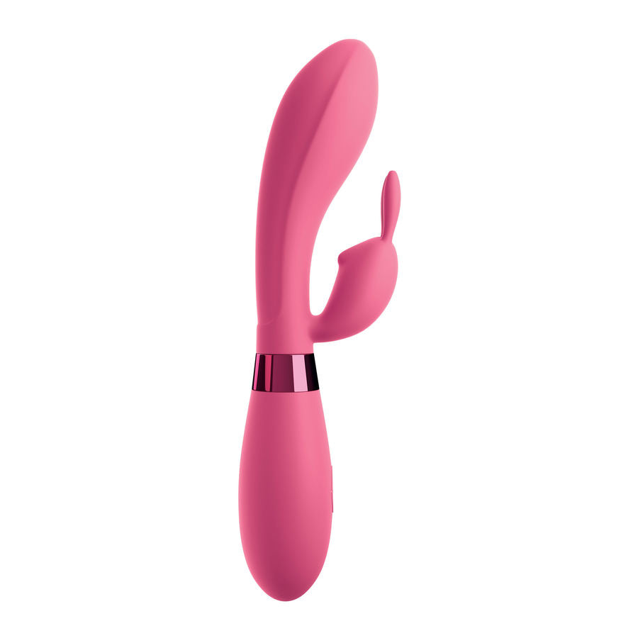 OMG – SELFIE vibromasseur en silicone lapin rose