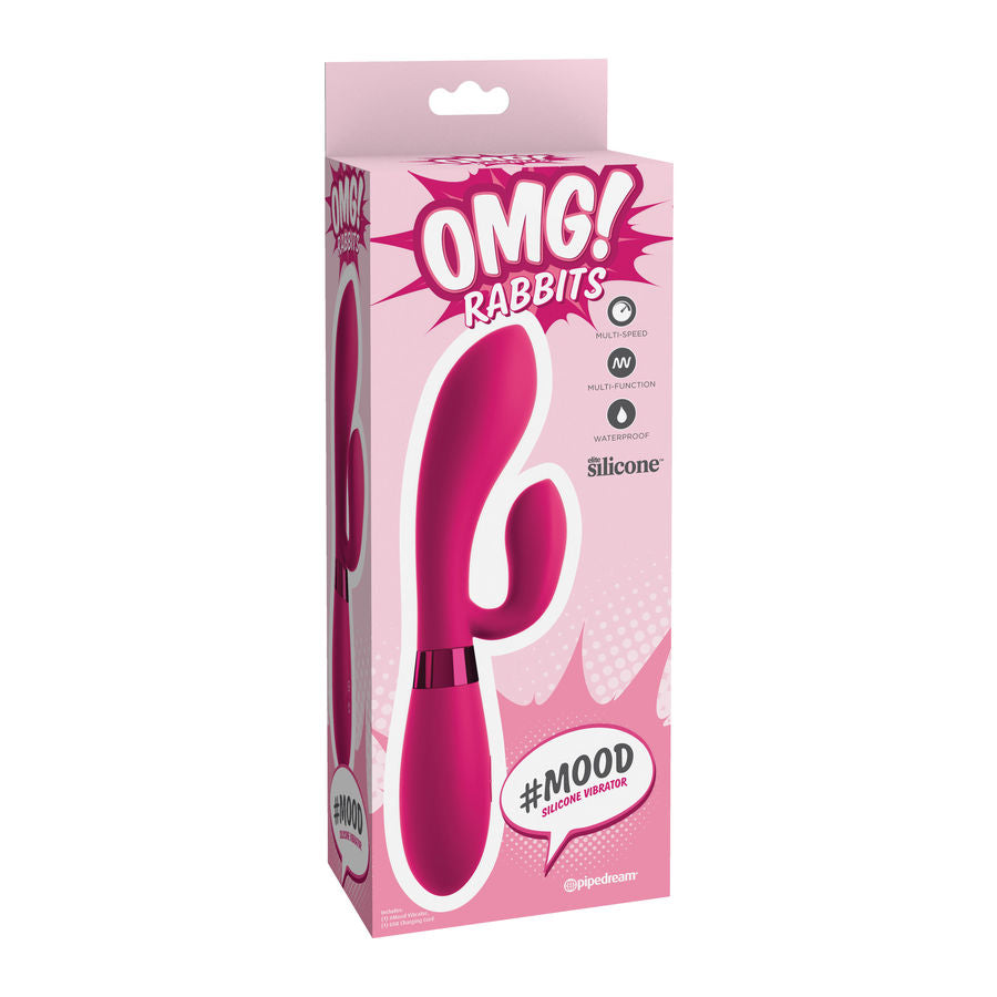 OMG – MOOD vibromasseur en silicone rose