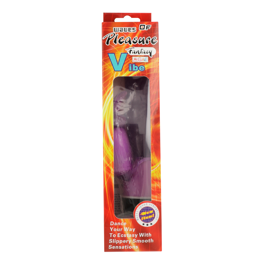 BAILE - vibromasseur lapin WAVES PLEASURE violet 23 cm