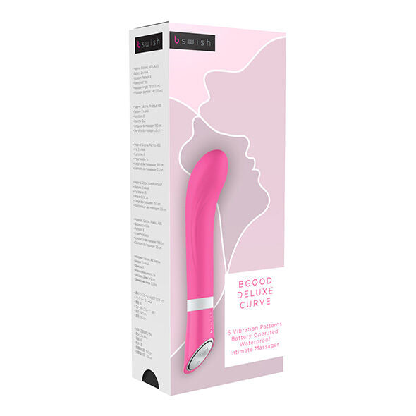 BSWISH - BGOOD CURVE vibromasseur incurvé rose