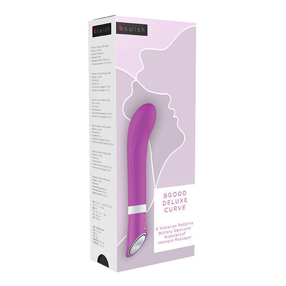 BSWISH - BGOOD CURVE vibromasseur incurvé violet