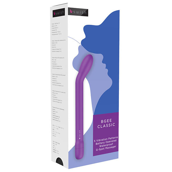 BSWISH – BGEE CLASSIC vibromasseur point G avec angle violet