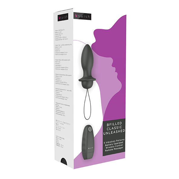 BSWISH – BFILLED plug anal vibrant noir