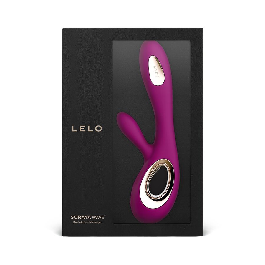 LELO - SORAYA WAVE vibromasseur lapin rose