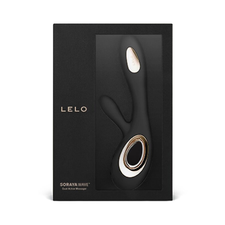 LELO - SORAYA WAVE vibromasseur lapin noir