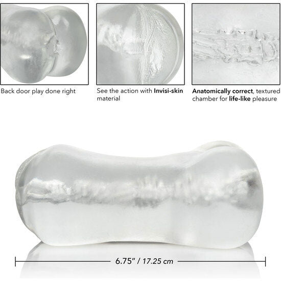 CALEXOTICS – STROKE IT masturbateur double, en forme de vagin et d’anus