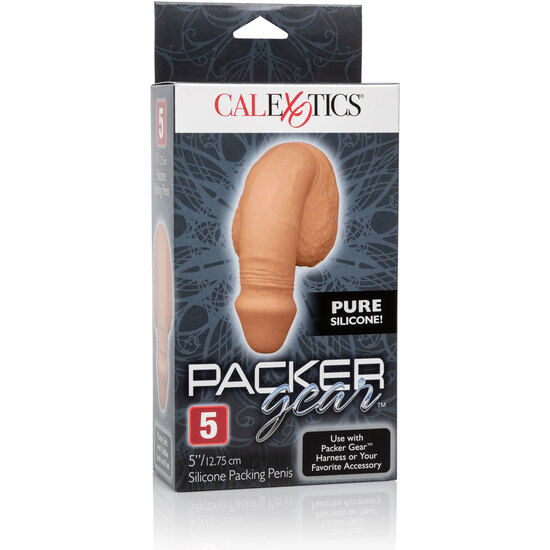 CALEXOTICS - gode creux pour harnais gode-ceinture 12.75 cm caramel