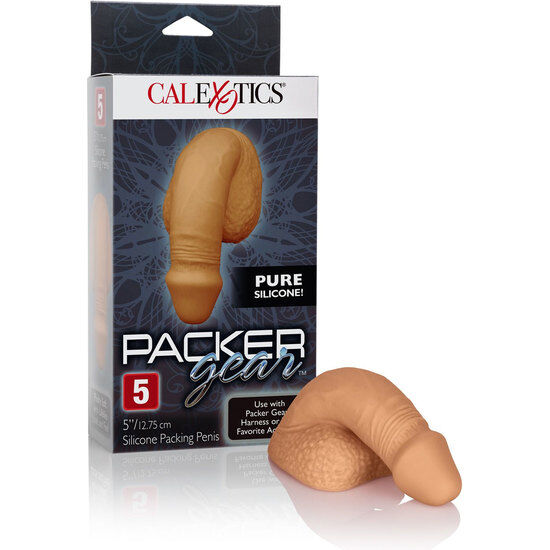 CALEXOTICS - gode creux pour harnais gode-ceinture 12.75 cm caramel