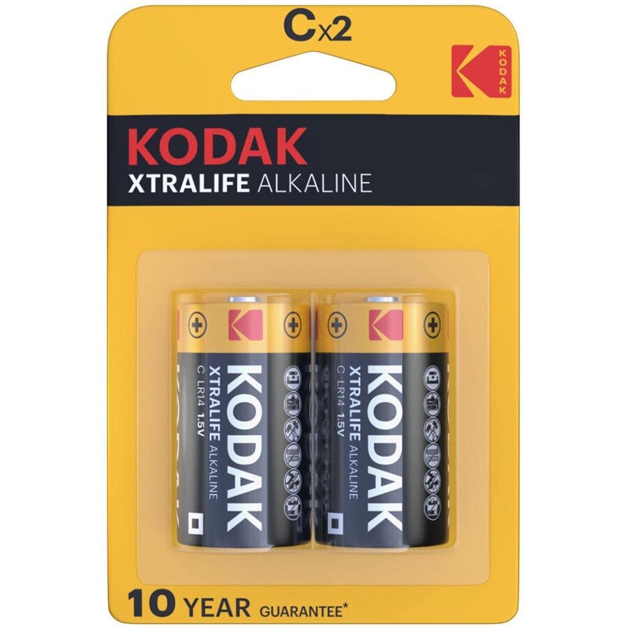 KODAK - piles alcalines XTRALIFE cx 2 unités