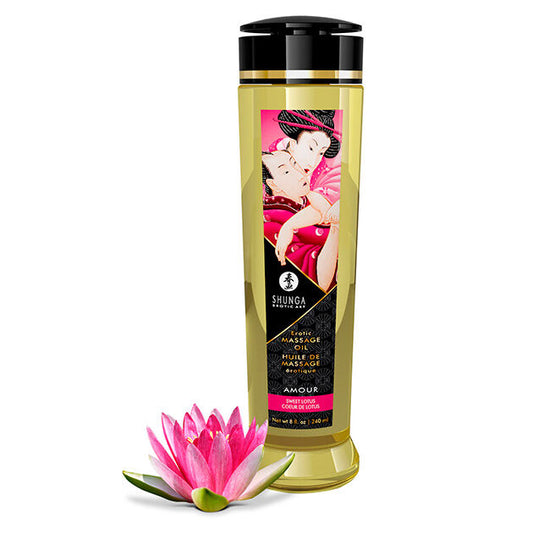 SHUNGA - HUILE DE MASSAGE D'AMOUR ÉROTIQUE 240 ML