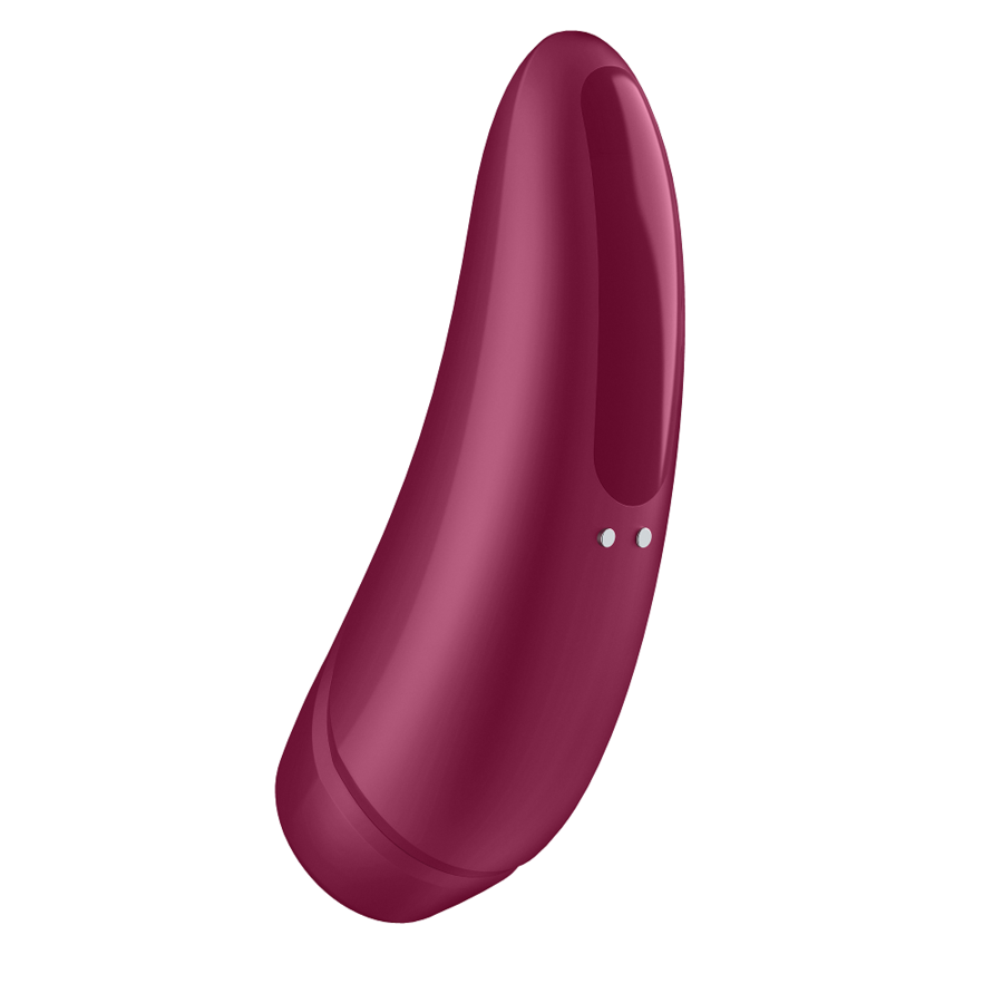 SATISFYER – CURVY 2+, stimulation du clitoris par air pulsé et vibrations