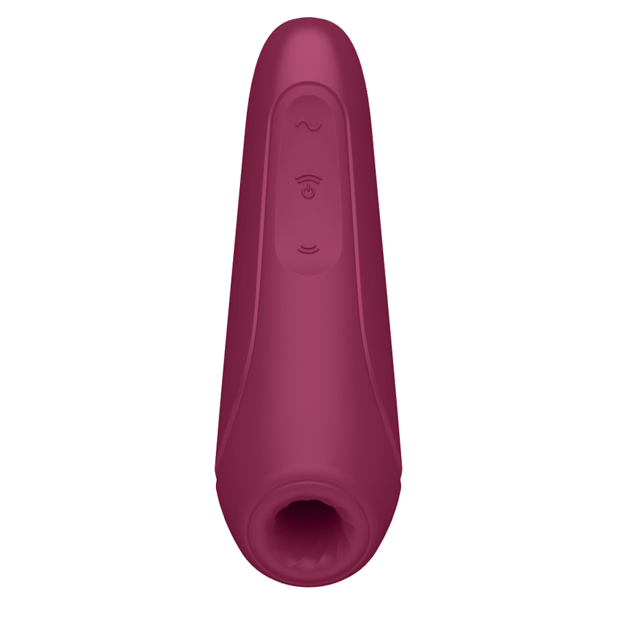 SATISFYER – CURVY 2+, stimulation du clitoris par air pulsé et vibrations