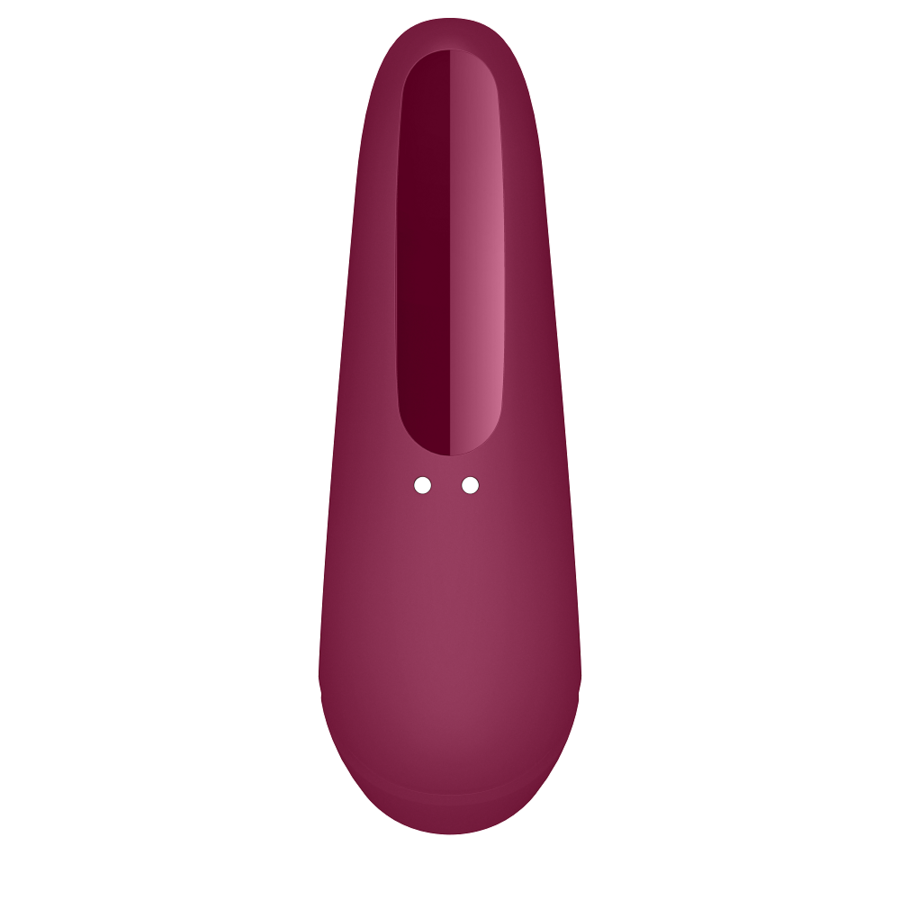 SATISFYER – CURVY 2+, stimulation du clitoris par air pulsé et vibrations