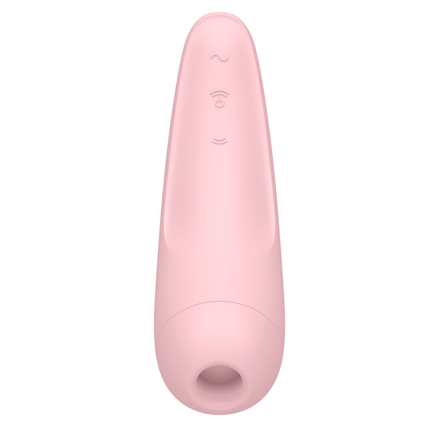 SATISFYER – CURVY 2+, stimulation du clitoris par air pulsé et vibrations