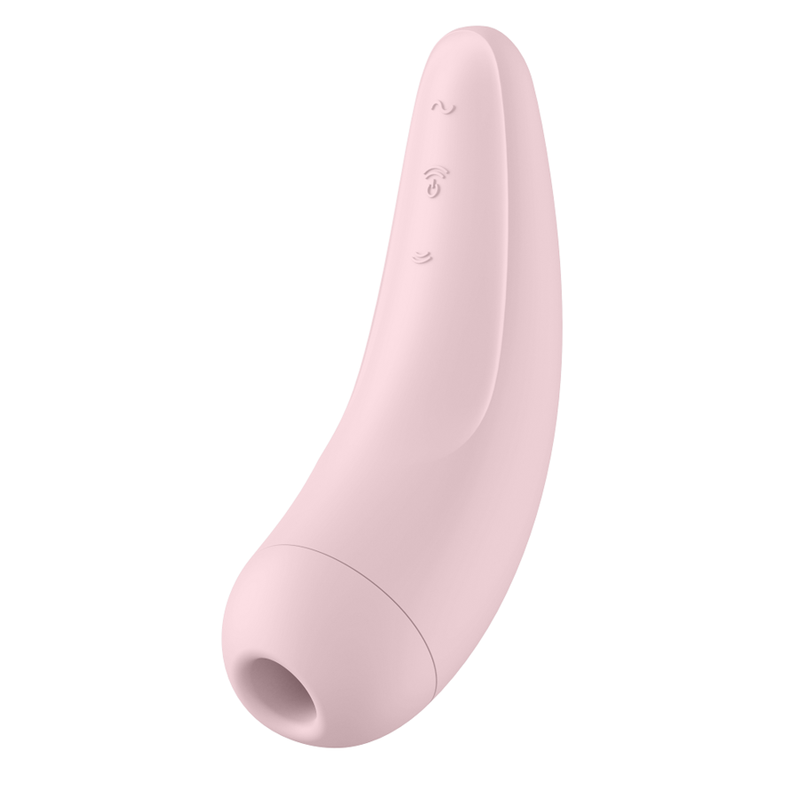 SATISFYER – CURVY 2+, stimulation du clitoris par air pulsé et vibrations