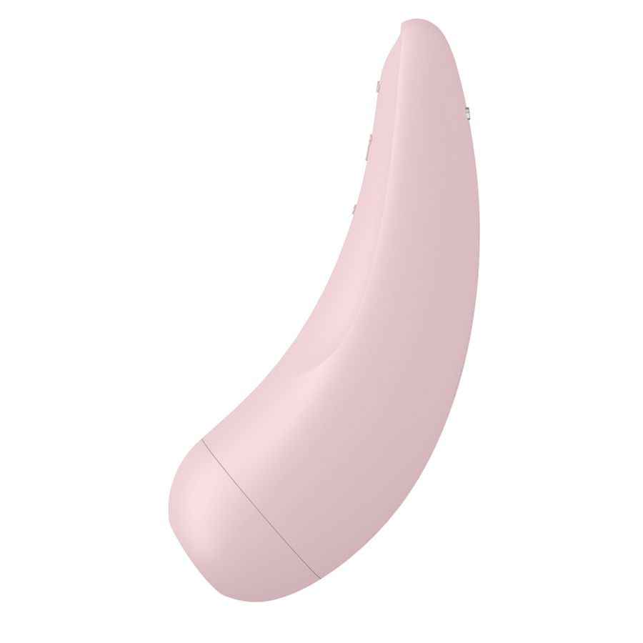 SATISFYER – CURVY 2+, stimulation du clitoris par air pulsé et vibrations