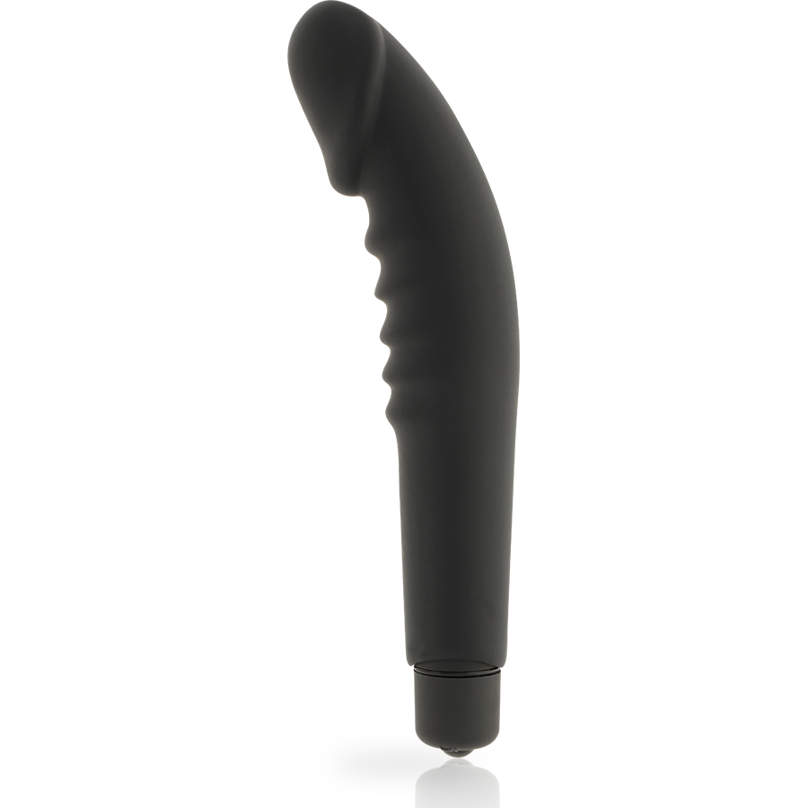 DOLCE VITA - gode avec plaisirs réalistes silicone noir