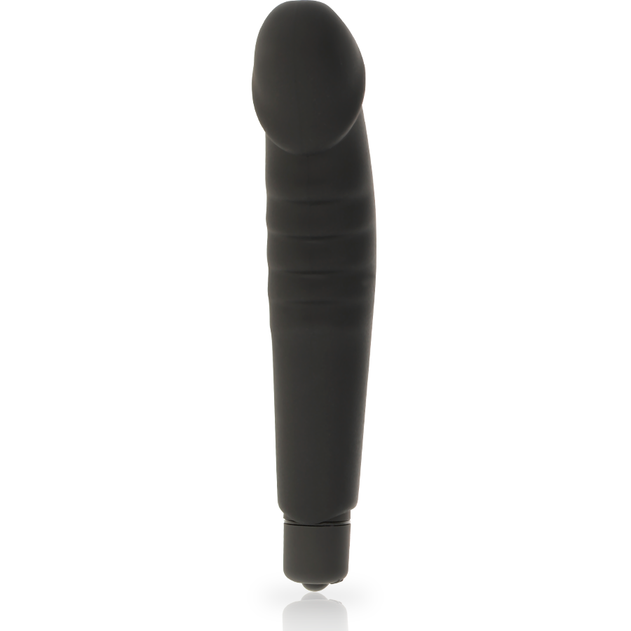 DOLCE VITA - gode avec plaisirs réalistes silicone noir