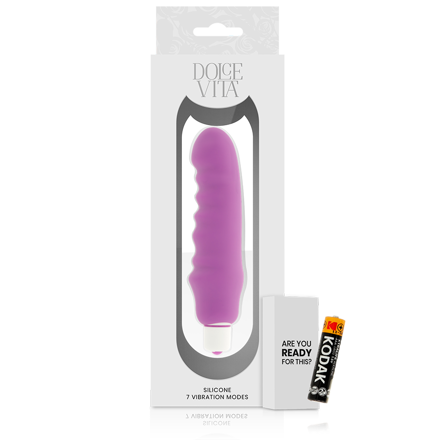 DOLCE VITA - vibromasseur en silicone violet