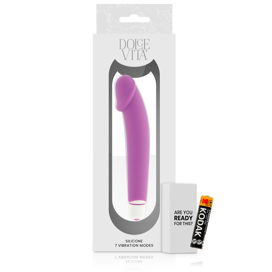 DOLCE VITA - gode avec plaisirs réalistes silicone violet