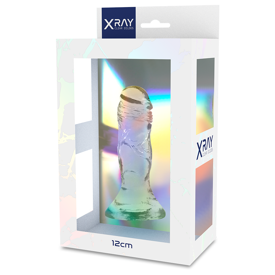 X RAY - CLEAR DILDOS gode transparent 12 cm -o- 2.6 cm