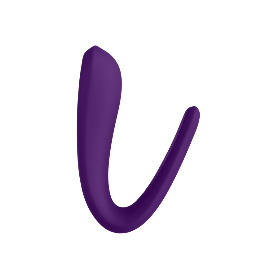 PARTNER vibromasseur U clitoris&vagin, seul ou en couple, violet