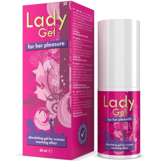 INTIMATELINE - LADY GEL POUR LE PLAISIR, GEL STIMULANT A EFFET CHALEUR ELLA 30 ML