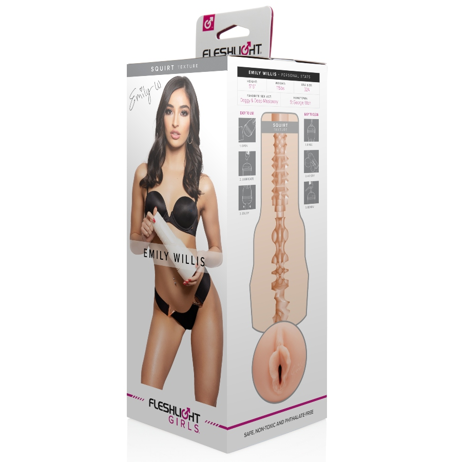 FLESHLIGHT - EMILY WILLIS masturbateur en forme de vagin