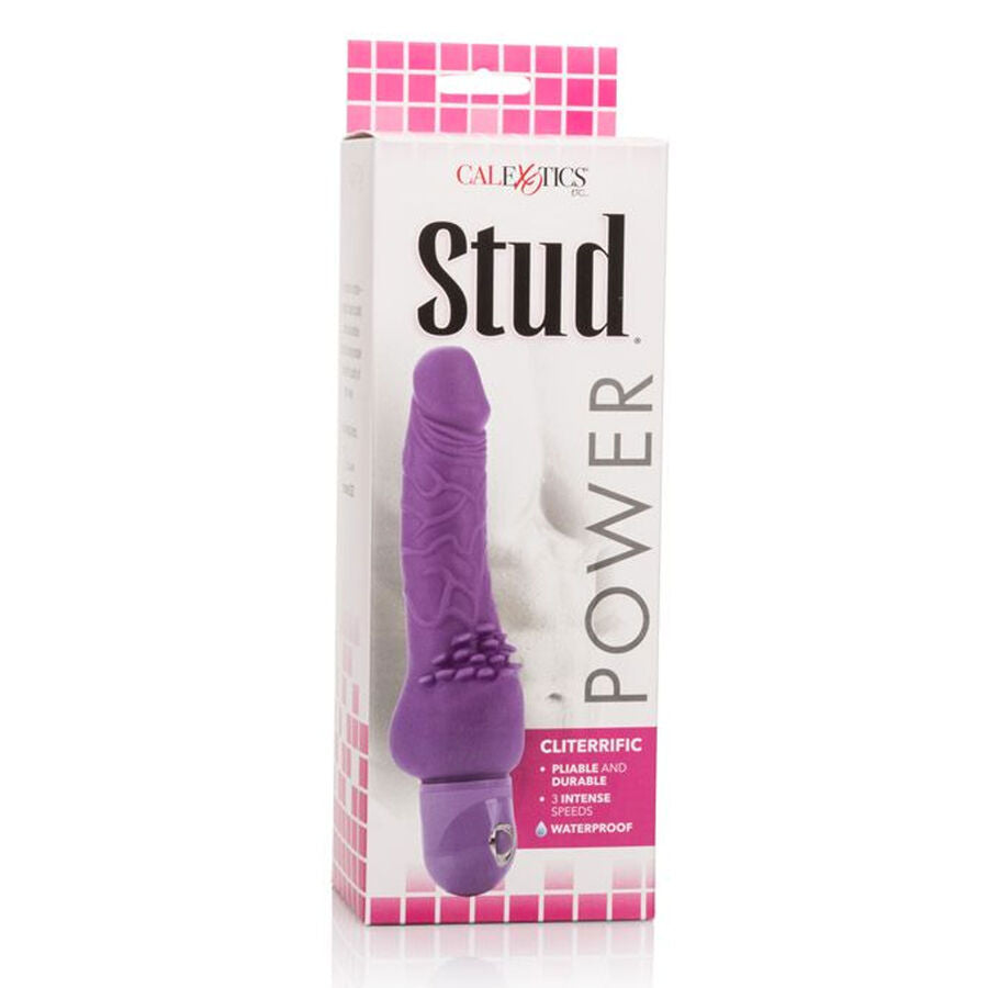 CALEXOTICS - VIBRATEUR VIOLET POWER STUD CLITERRIFIC