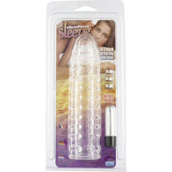 SEVEN CREATIONS - extenseur de pénis avec vibration transparente