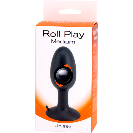 SEVEN CREATIONS – ROLL PLAY plug anal en silicone taille M