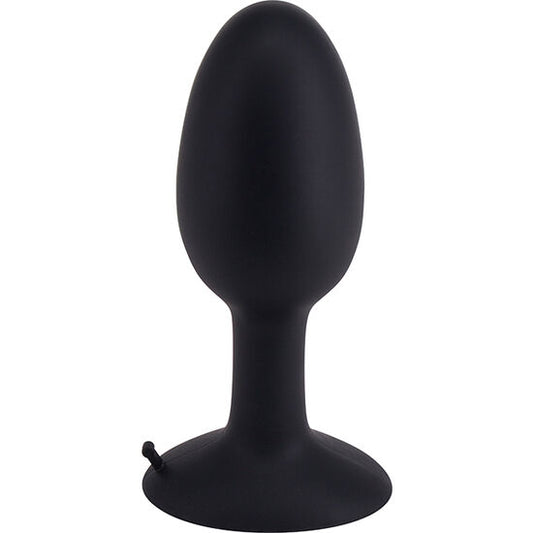 SEVEN CREATIONS – ROLL PLAY LARGE plug anal en silicone noir