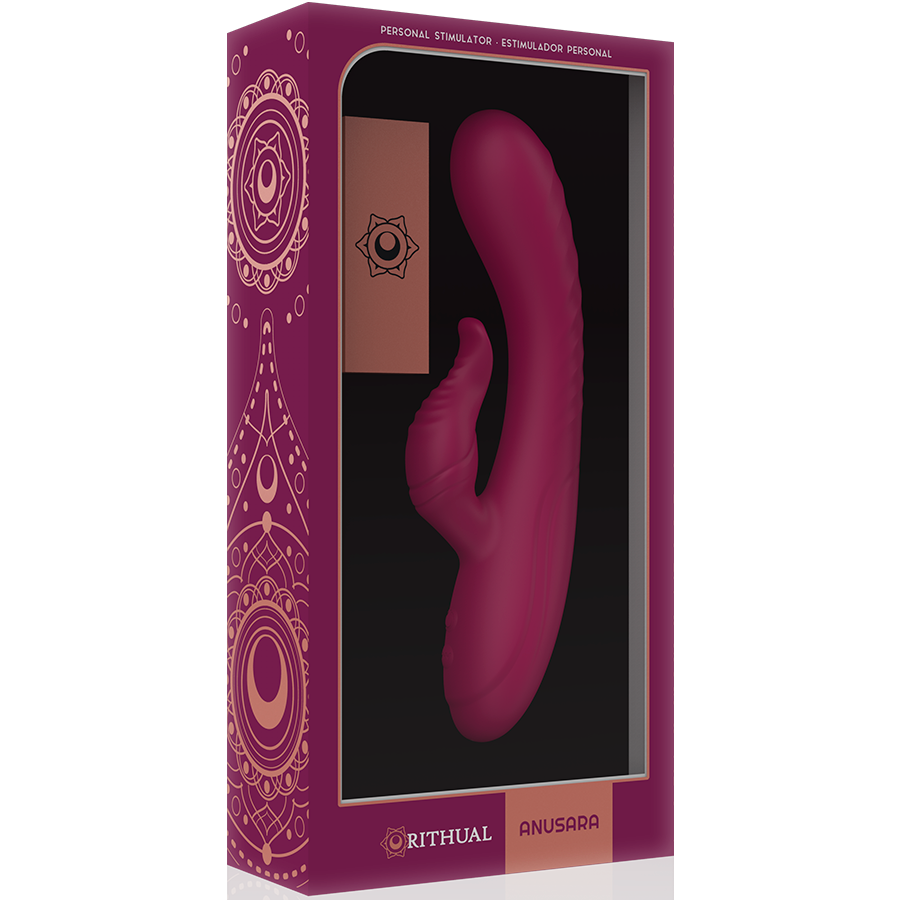 RITHUAL – ANUSARA vibromasseur lapin rechargeable double moteur