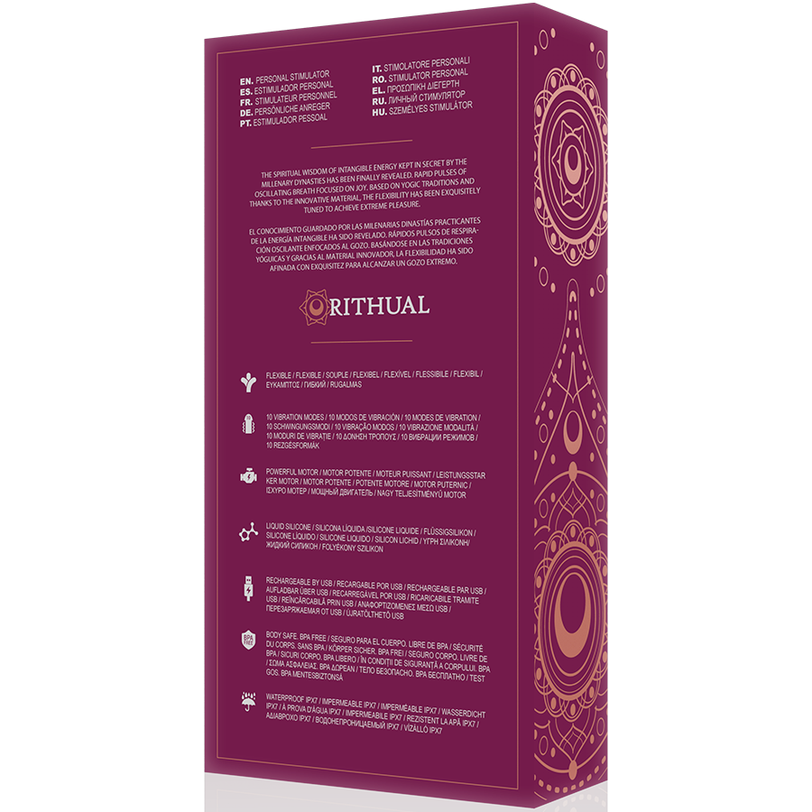 RITHUAL - KRIYA vibromasseur rechargeable point G