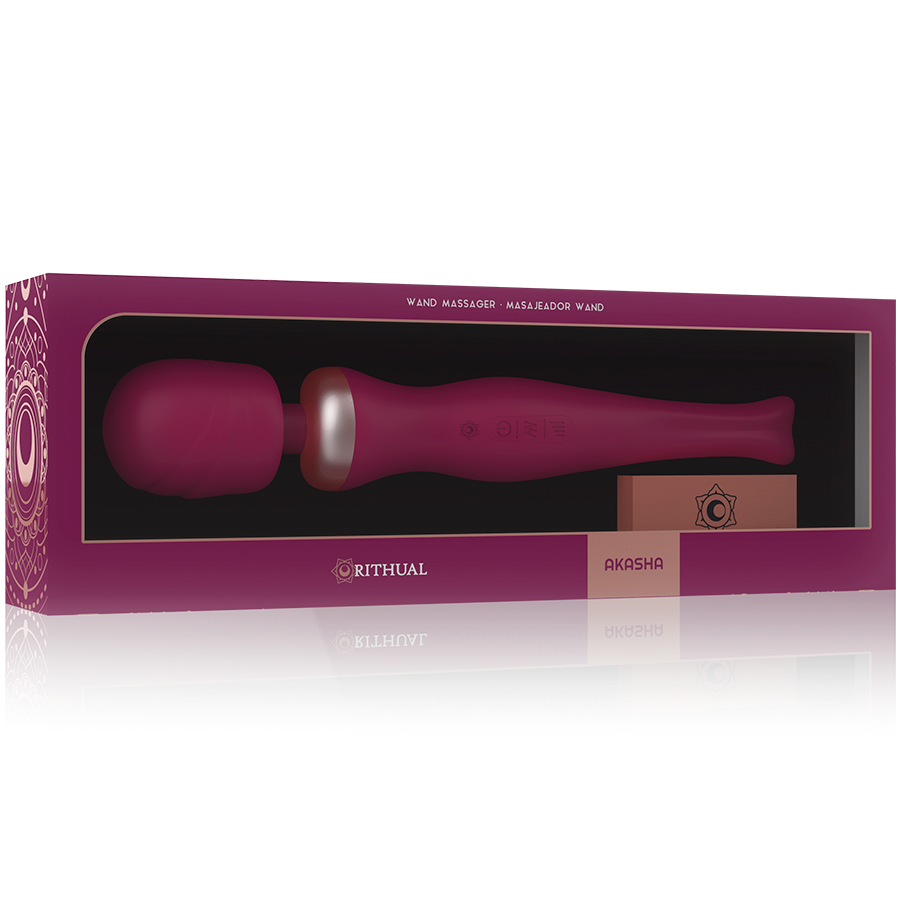 RITHUAL - AKASHA vibromasseur rechargeable de type WAND