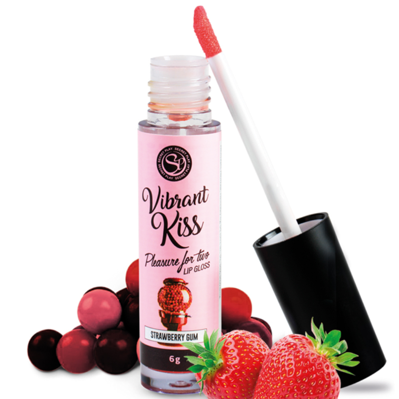 SECRETPLAY -  GLOSS À LÈVRES VIBRANT KISS FRAISE GOMME