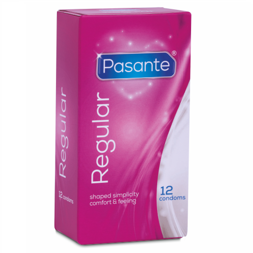 PASANTE - PRÉSERVATIFS REGULAR PAQUET DE 12