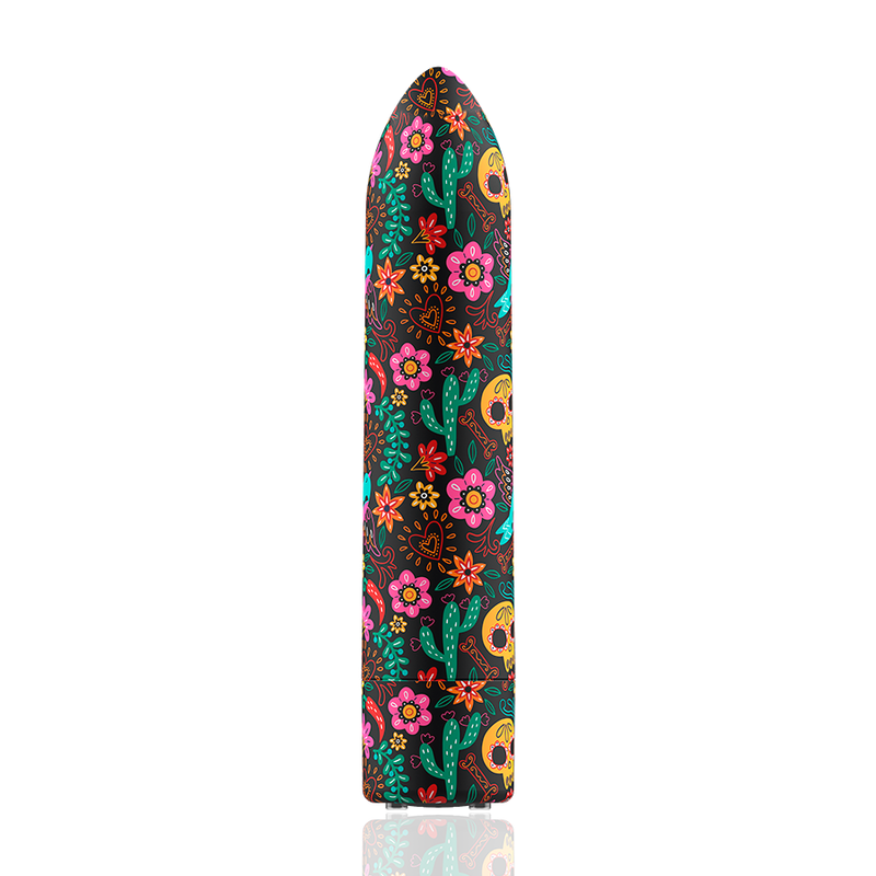 CUSTOM BULLETS - mini vibromasseurs personnalisés rechargeable floral 10 intensités