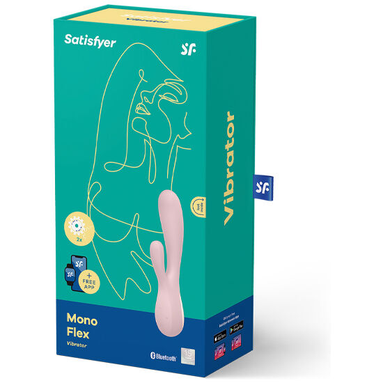 SATISFYER - MONOFLEX vibromasseur flexible avec appli