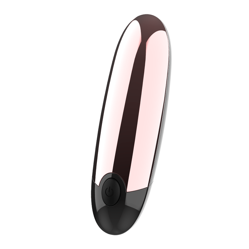 COQUETTE TOYS  - vibromasseur rechargeable rouge a lèvres noir/ or