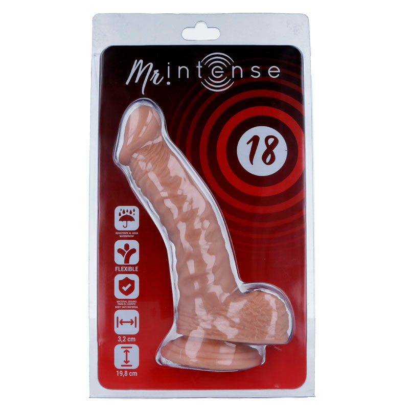 MR. INTENSE - 18 gode pénis réaliste 19.8 cm -o- 3.2 cm