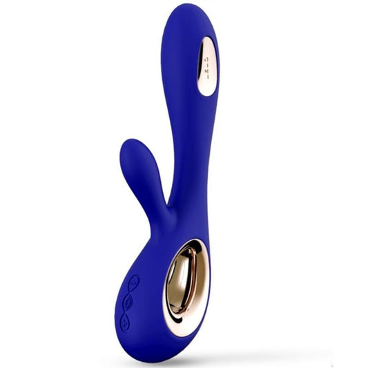 LELO - SORAYA WAVE vibromasseur lapin bleu nuit