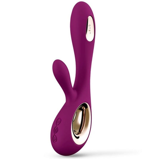 LELO - SORAYA WAVE vibromasseur lapin rose