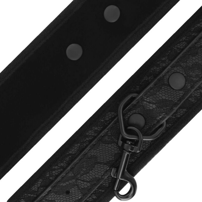 DARKNESS - menottes BDSM luxe noires