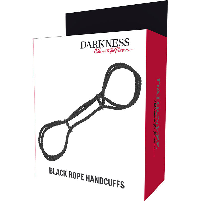 DARKNESS - menottes en corde ou menottes de cheville 100% coton