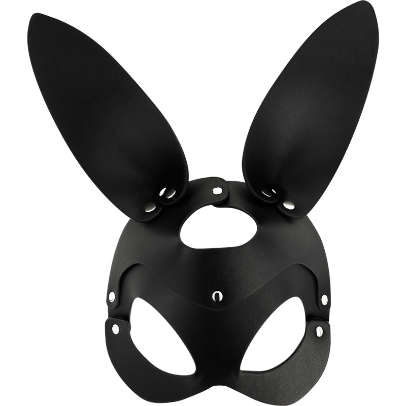 COQUETTE FANTASY - masque en cuir vegan avec oreilles de lapin