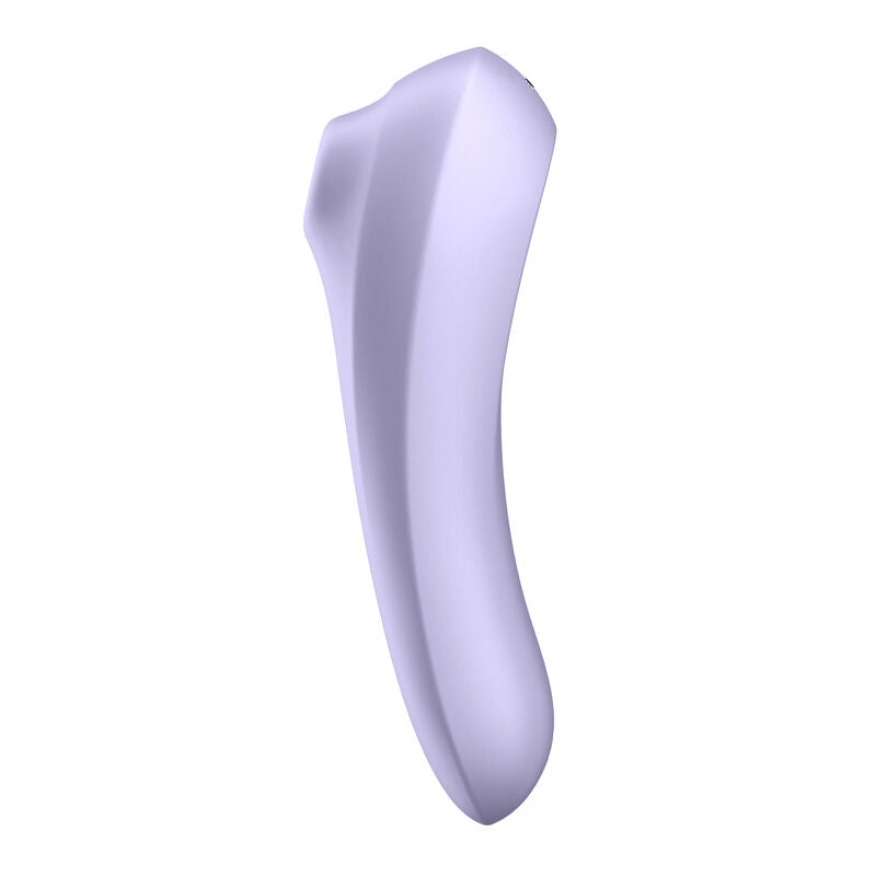 SATISFYER - vibromasseur double DOUBLE PLEASURE par air pulsé mauve